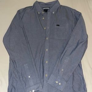 RVCA Long Sleeved Collared Shirt
